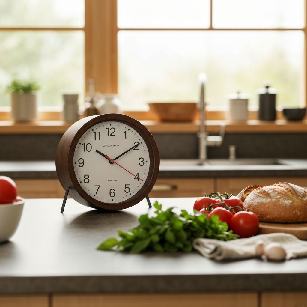 Tempo, disponibilidade e ambiente